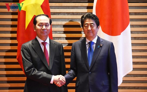 Chủ tịch nước đã đặt chân xuống Tokyo đẻ bắt đầu chính thức chuyến thăm Nhật Bản