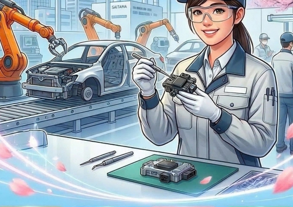 Kiểm tra linh kiện ô tô