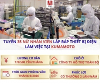 Lắp ráp thiết bị điện - Kumamoto